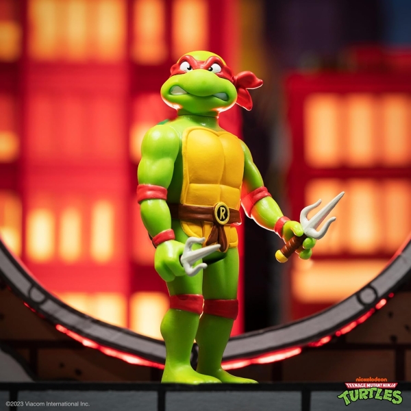 Teenage Mutant Ninja Turtles ReAction Actionfigur Raphael von Super7
